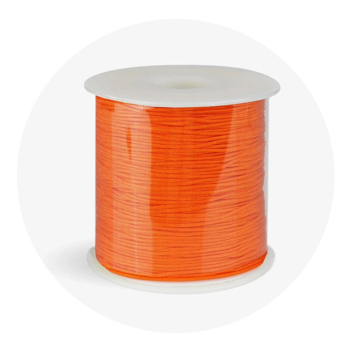 Jade Thread - Orange (1 Roll - 0.8mm x 328 feet)