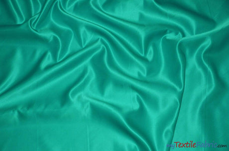 Stretch Matte Satin Peau De Soie Polyester Fabric - Solid, 58/60" Width (1 Yard)