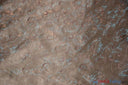 Swirl Organza Polyester Fabric - Embroidered Swirl Sheer, 52/54" Width, Multiple Colors (1 Yard)
