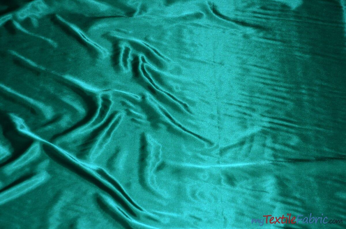Silky Soft Medium Satin Polyester Fabric - Solid, 58/60" Width (70 Yard Bolt)