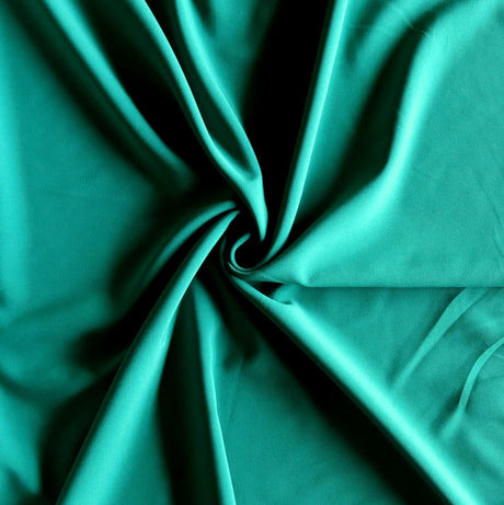Stretch Woven Fabric Jade Green