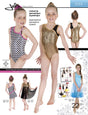 Jalie Asymmetrical Gymnastics Leotard Sewing Pattern