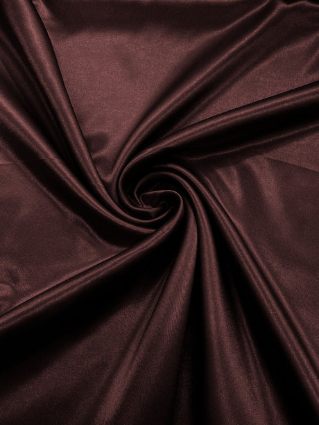 Japan Crepe Satin Polyester Fabric - Solid Color, 59/60" Width, 165 GSM, 0.30 Mm (1 Yard)
