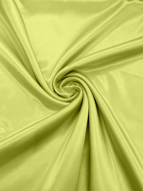 Japan Crepe Satin Polyester Fabric - Solid Color, 59/60" Width, 165 GSM, 0.30 Mm (1 Yard)
