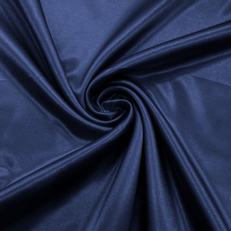 Japan Crepe Satin Polyester Fabric - Solid Color, 59/60" Width, 165 GSM, 0.30 Mm (1 Yard)