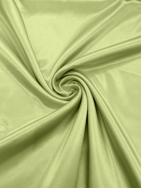 Japan Crepe Satin Polyester Fabric - Solid Color, 59/60" Width, 165 GSM, 0.30 Mm (1 Yard)