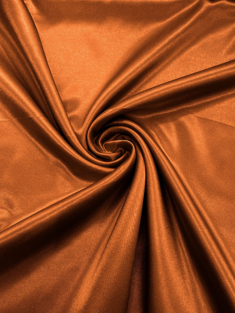 Japan Crepe Satin Polyester Fabric - Solid Color, 59/60" Width, 165 GSM, 0.30 Mm (1 Yard)