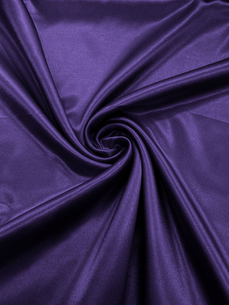 Japan Crepe Satin Polyester Fabric - Solid Color, 59/60" Width, 165 GSM, 0.30 Mm (1 Yard)