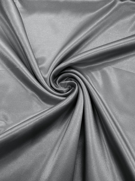 Japan Crepe Satin Polyester Fabric - Solid Color, 59/60" Width, 165 GSM, 0.30 Mm (1 Yard)