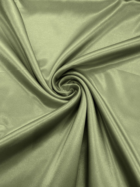 Japan Crepe Satin Polyester Fabric - Solid Color, 59/60" Width, 165 GSM, 0.30 Mm (1 Yard)