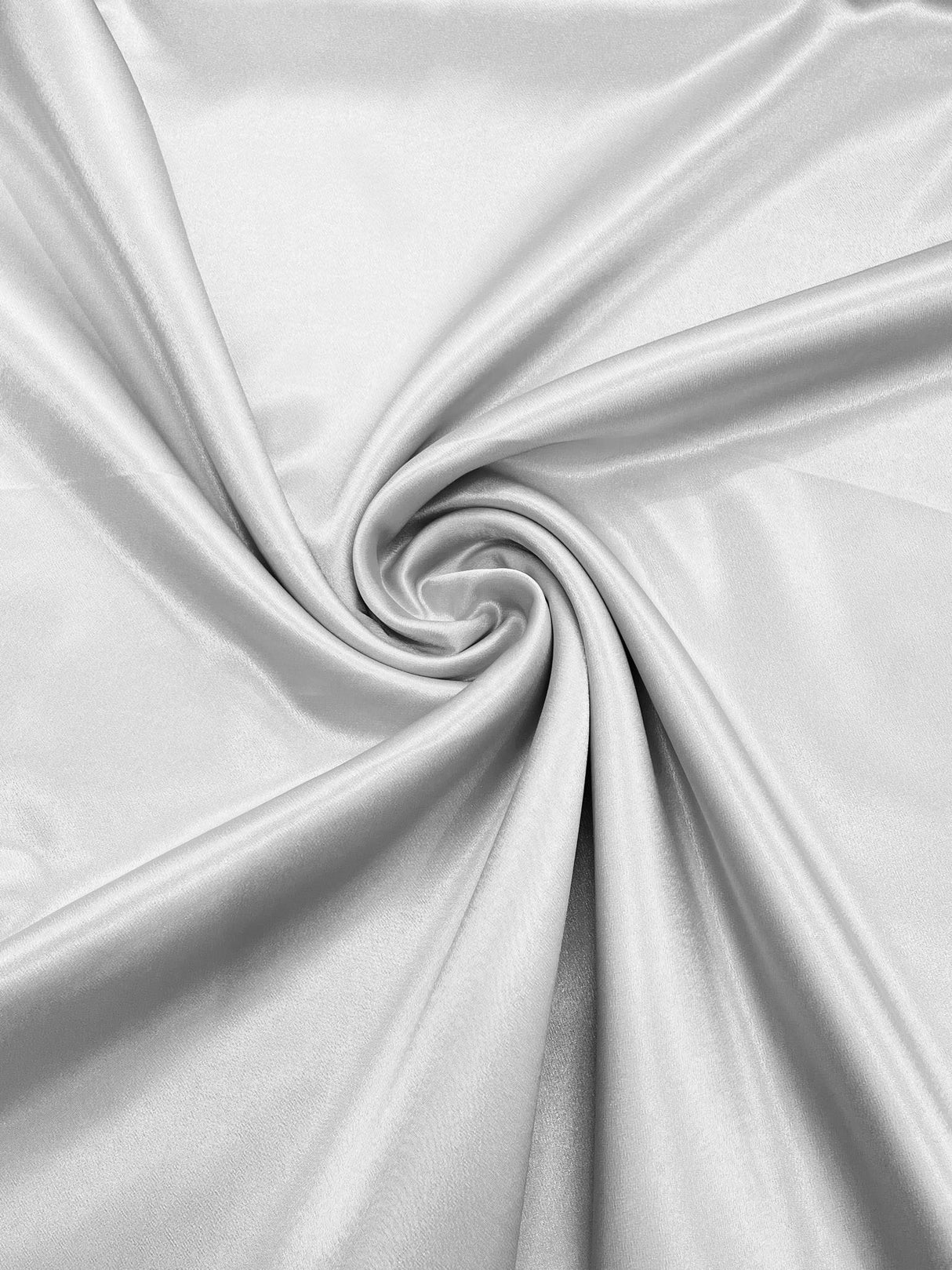 Japan Crepe Satin Polyester Fabric - Solid Color, 59/60" Width, 165 GSM, 0.30 Mm (1 Yard)