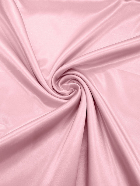 Japan Crepe Satin Polyester Fabric - Solid Color, 59/60" Width, 165 GSM, 0.30 Mm (1 Yard)