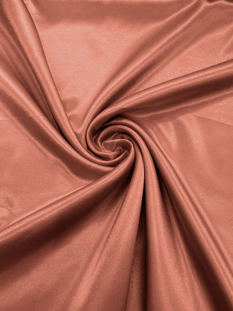 Japan Crepe Satin Polyester Fabric - Solid Color, 59/60" Width, 165 GSM, 0.30 Mm (1 Yard)