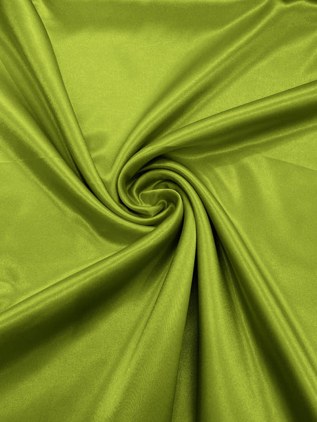 Japan Crepe Satin Polyester Fabric - Solid Color, 59/60" Width, 165 GSM, 0.30 Mm (1 Yard)