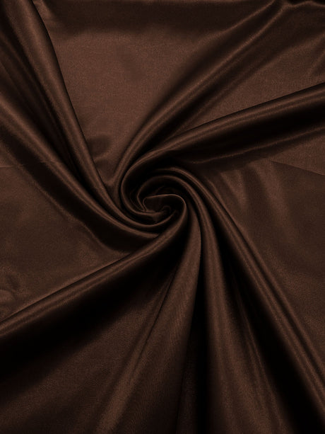 Japan Crepe Satin Polyester Fabric - Solid Color, 59/60" Width, 165 GSM, 0.30 Mm (1 Yard)