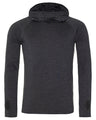 Men's Cool Cowl-Neck Long-Sleeve T-Shirt