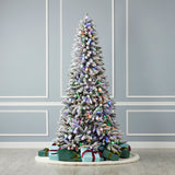 6.5' Snow Kissed Pine Tree Multicolor LED