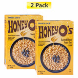 Trader Joe's Honey Nut O's Toasted Whole Grain Oats Cereal, 13.5 oz Box,