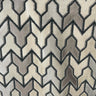 Cut Velvet Upholstery Fabric Jefferson Geometric Pattern