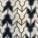 Cut Velvet Upholstery Fabric Jefferson Geometric Pattern