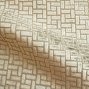 Burnout Velvet Upholstery Fabric Westfield Geometric Block Pattern by the Yard