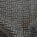 Burnout Velvet Upholstery Fabric Westfield Geometric Block Pattern by the Yard