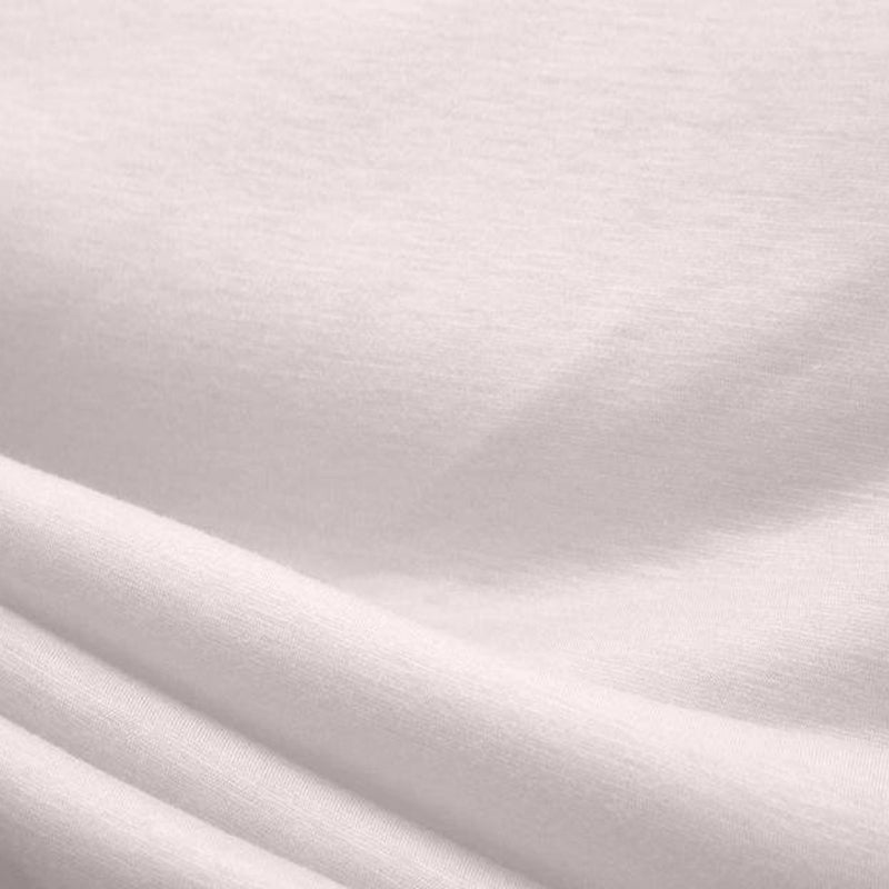 1 Yard Poly Rayon Jersey White Fabric for T Shirts Baby Clothes and Activewear 58/60 Width