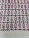 Jewel Sequin Polyester Fabric - Iridescent Jewel Embroidered Sequin Mesh, 54" Width, 36" Length (1 Yard)