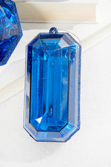 4"-5" Jewel Ornament - Sapphire