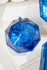 4"-5" Jewel Ornament - Sapphire
