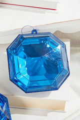 4"-5" Jewel Ornament - Sapphire