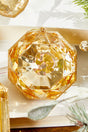 4"-5" Jewel Ornament - Champagne