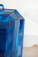 8" Jewel Ornament - Sapphire