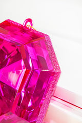 6" Jewel Ornaments - Pink