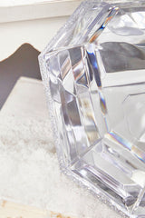 6" Jewel Ornament - Silver