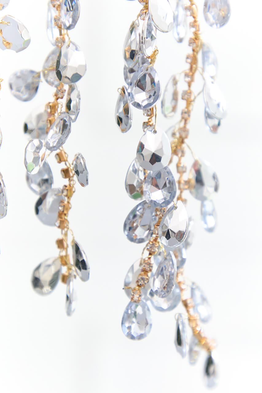 31" Crystal Jewel Drop Spray