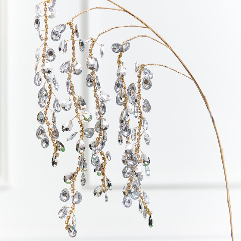 31" Crystal Jewel Drop Spray