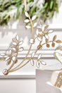 8.5" Glitter Jewel Flower Branch Ornament