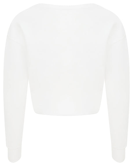 Ladies' Cropped Pullover Sweatshirt