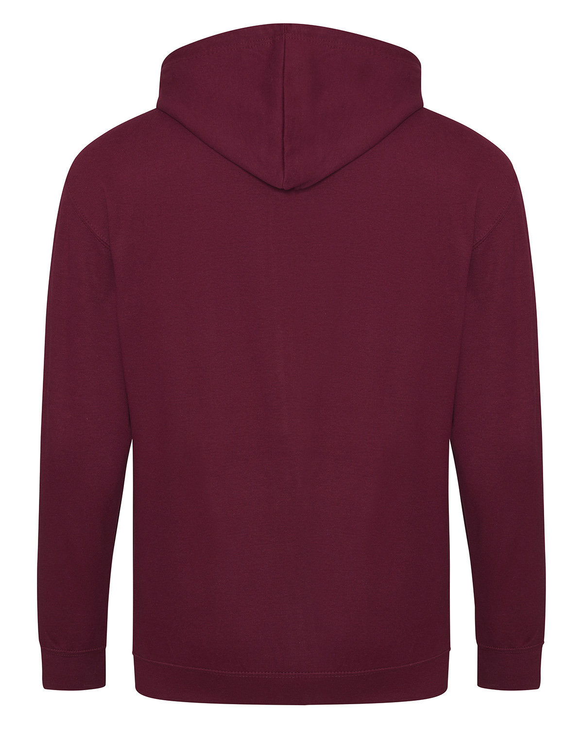 Men's Midweight College Full-Zip Hooded Sweatshirt