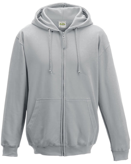 Men's Midweight College Full-Zip Hooded Sweatshirt