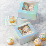 Wilton Iridescent Cupcake Boxes, 3-Count