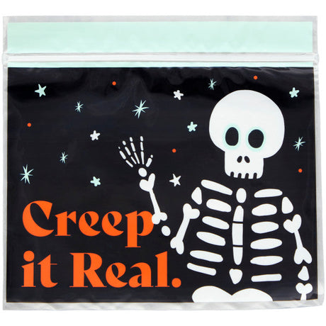 Wilton Creep it Real Resealable Halloween Treat Bags, 20-Count