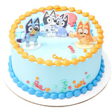 Bluey Dance Mode Cake Decorating Kit Topper