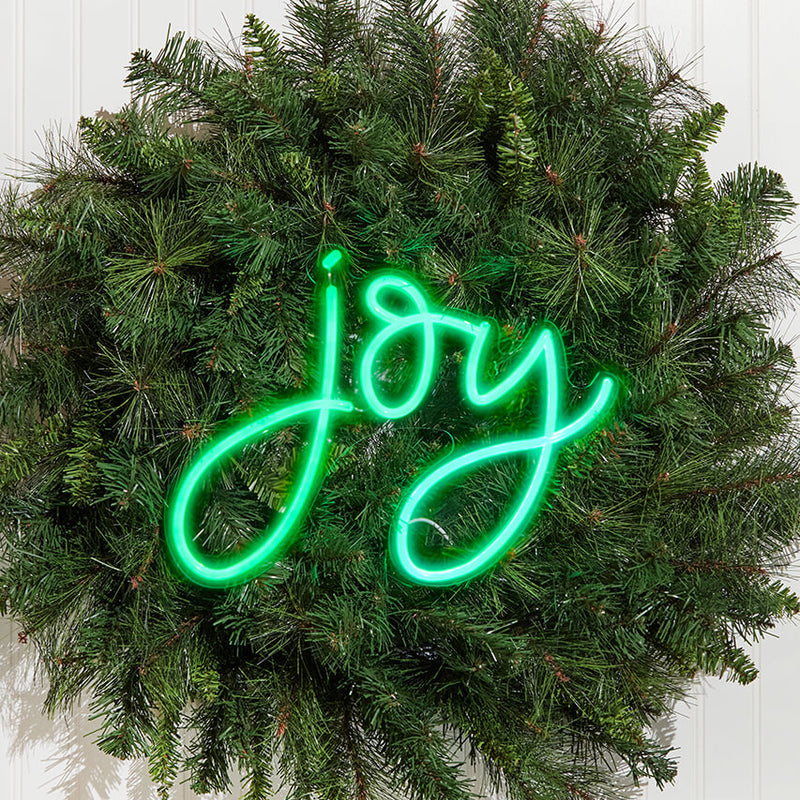 13.8" Joy Lit Neon Sign