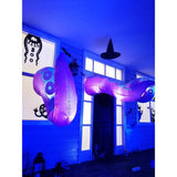 Multi-Color Halloween Inflatable Giant Octopus Tentacle 3 Pieces