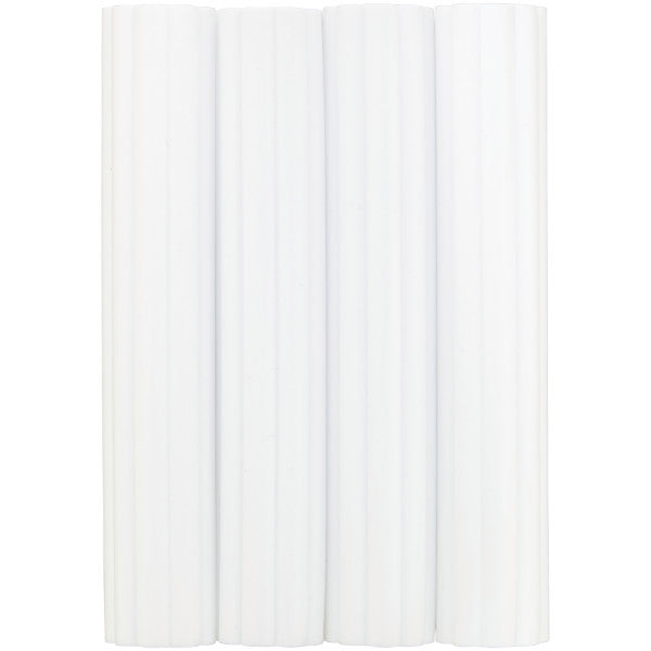 Wilton White Hidden Pillars – 4 Inch, Set of 4
