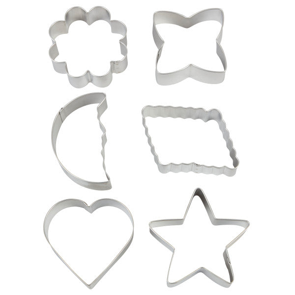 Wilton Classic Shapes Cookie Cutter Set, 6-Piece