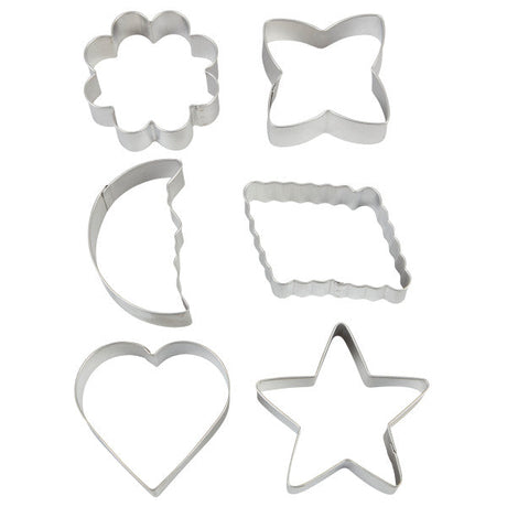 Wilton Classic Shapes Cookie Cutter Set, 6-Piece