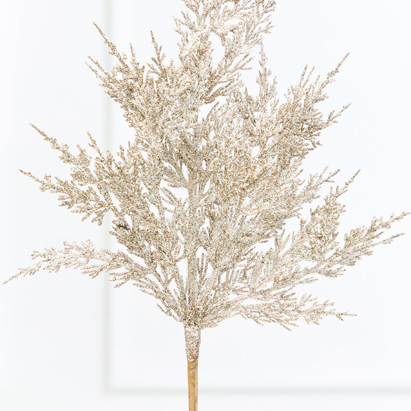 20" Champagne Juniper Spray